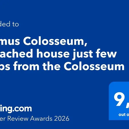 Domus Colosseum, Detached House Just Few Steps From The Colosseum Řím