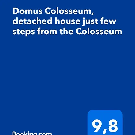 Domus Colosseum, Detached House Just Few Steps From The Colosseum